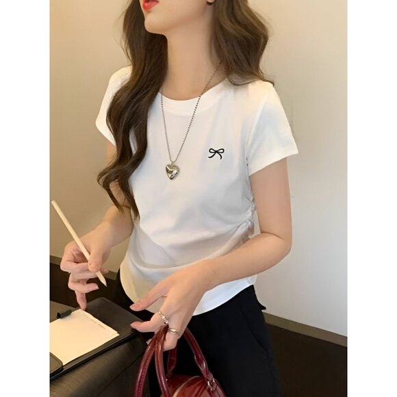 Harley Davidson Tops - White Short-Sleeve T-Shirt